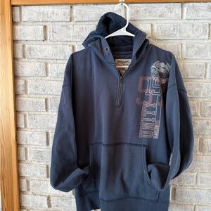 Artisan Dark Blue Men's Zip-Up Sweater